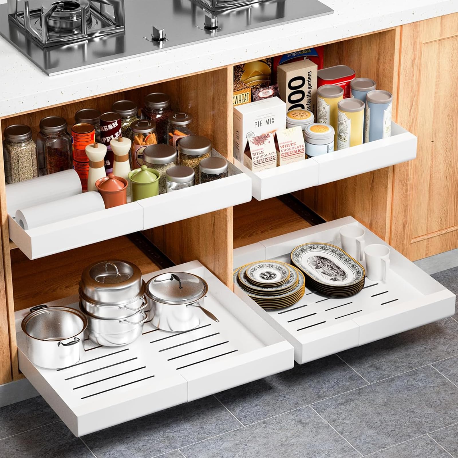 نظم دهنده ریلی برای کابینت
